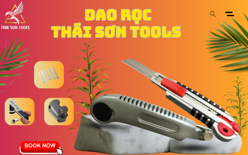Sắc bén như ý tưởng, dao rọc giấy Thái Sơn Tools - bạn đồng hành của sự sáng tạo! 